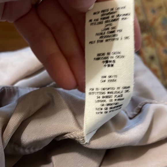 Free People long sleeve taupe velvet dress - Picture 10 of 10